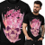 KOSZULKA HORROR PINK SKULL